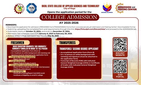 biscast entrance exam 2024|Universidad de Sta. Isabel.